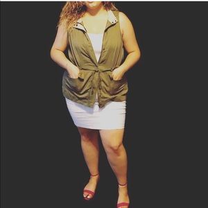 Olive vest